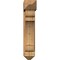 Ekena Millwork Olympic Arts and Crafts Rough Sawn Bracket w/ Offset Brace, Western Red Cedar, 8"W x 28"D x 40"H BKT0806X28X40OLY03RWR - alternate 2